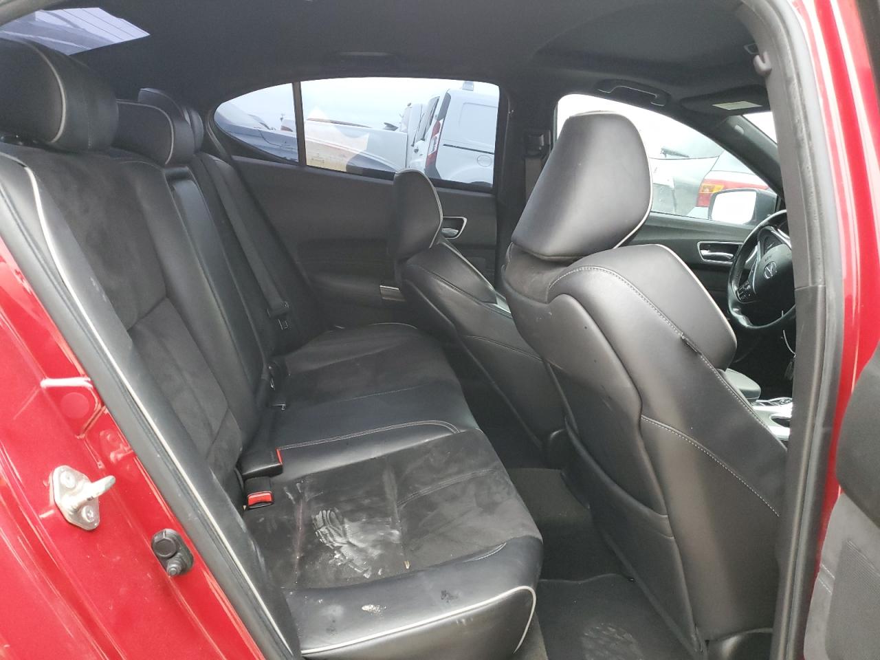 2018 Acura TLX VIN 19UUB2F68JA009979 Copart auction photo, side damage thumbnail 10