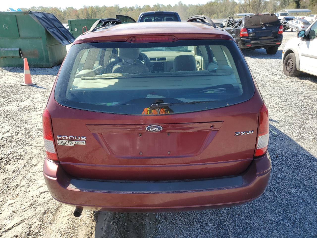 2006 Ford Focus VIN 1FAFP36N66W116275 Copart auction photo, water/flood damage thumbnail 6