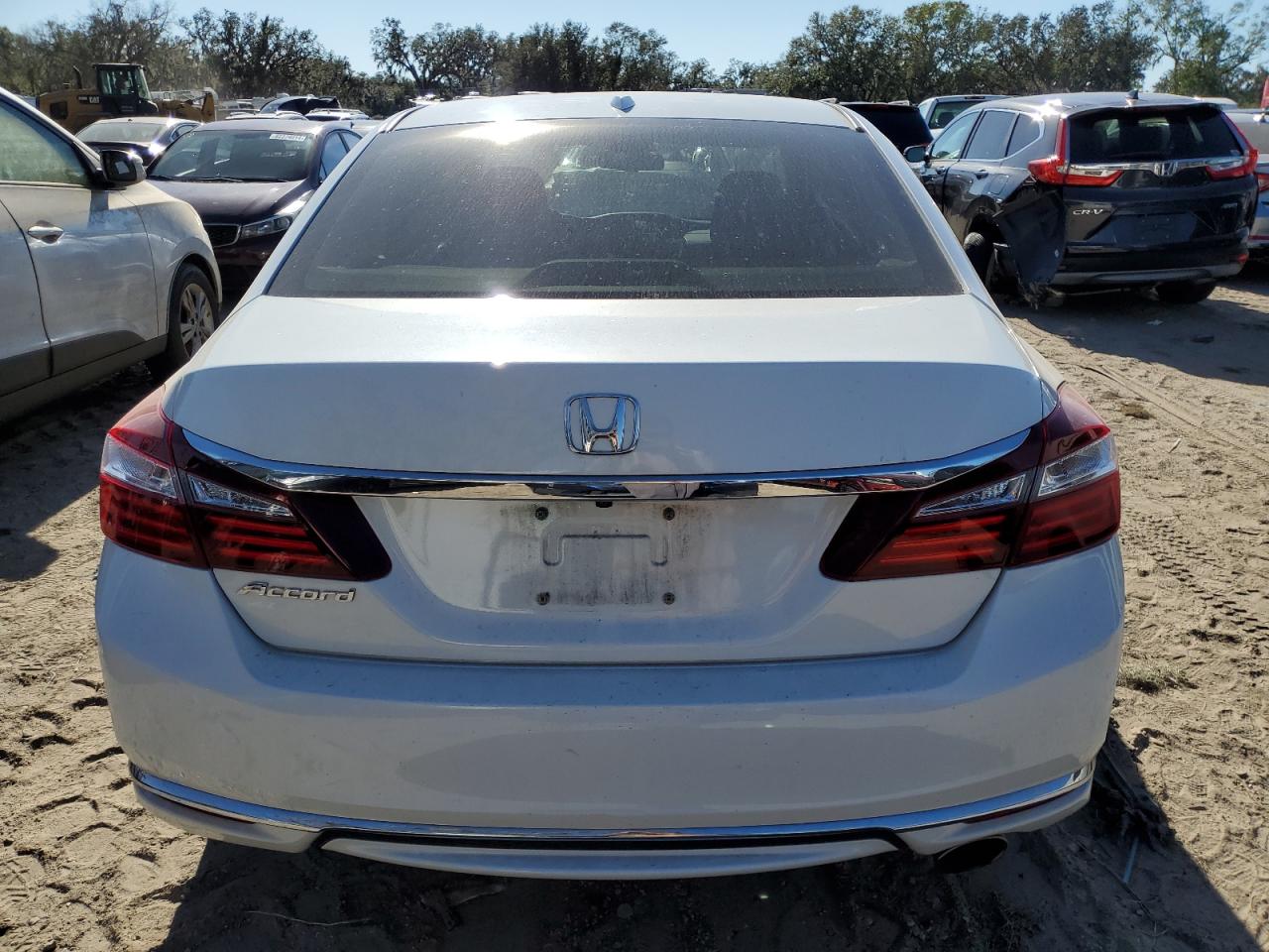 2016 Honda Accord VIN 1HGCR2F86GA245175 Copart auction photo, side damage thumbnail 6