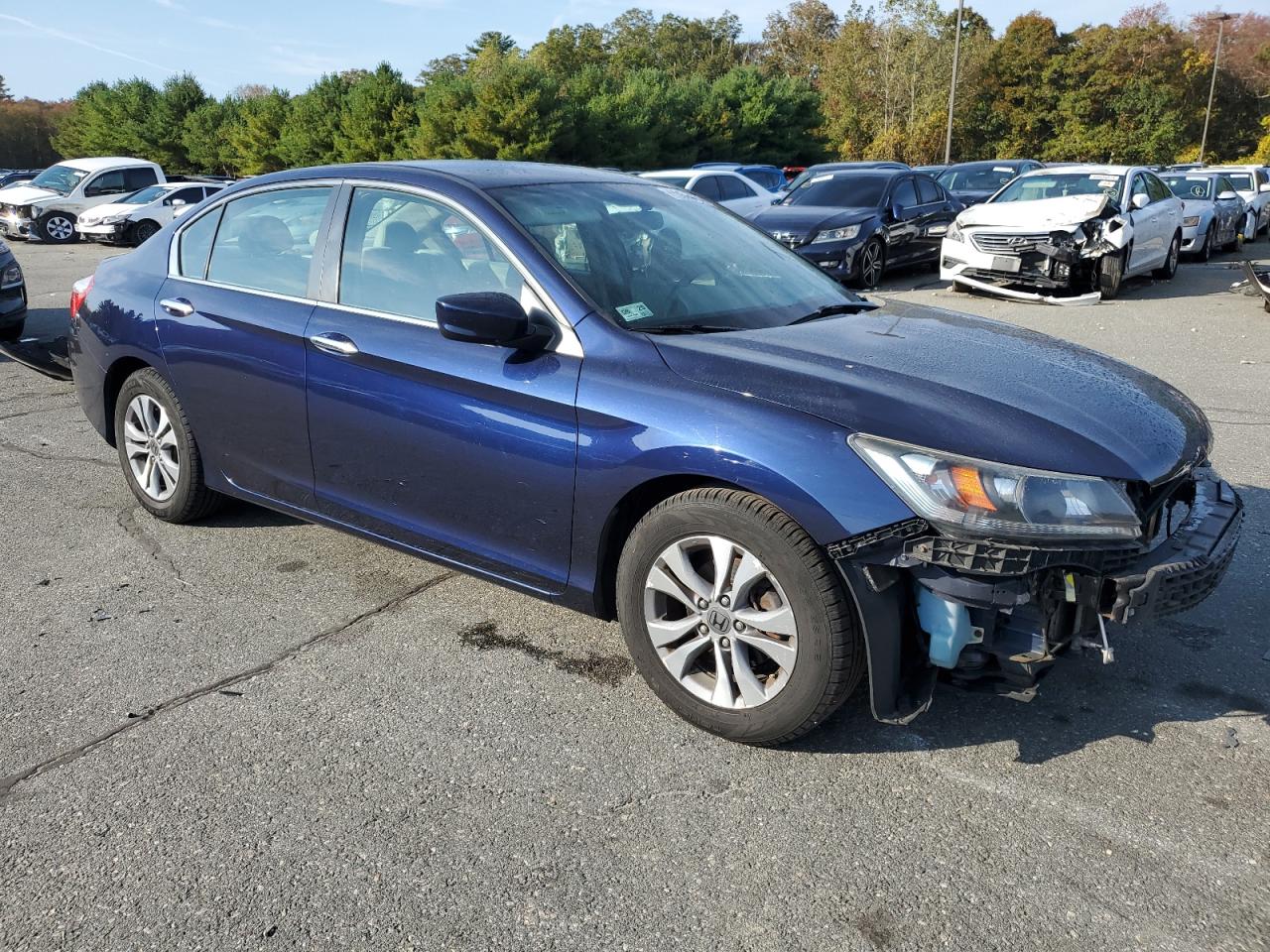 2014 Honda Accord VIN 1HGCR2F31EA048870 Copart auction photo, front end / minor dent/scratches damage thumbnail 4