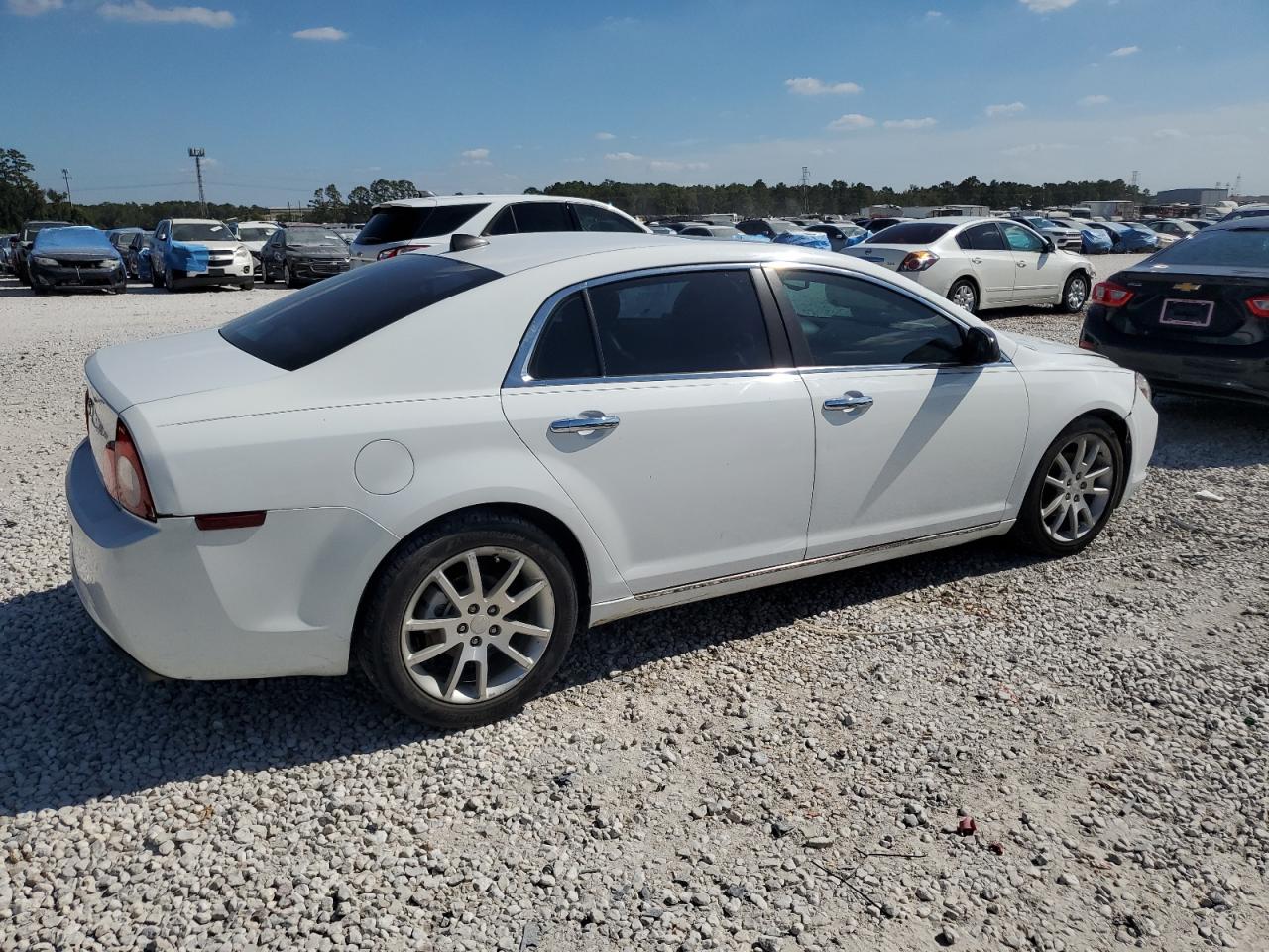 2012 Chevrolet Malibu VIN 1G1ZG5E78CF277947 Copart auction photo, side damage thumbnail 3