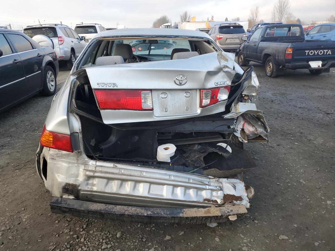 2000 Toyota Camry VIN JT2BG22K4Y0448602 Copart auction photo, all over damage thumbnail 6