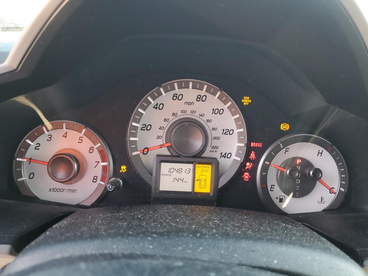 2014 Honda Pilot VIN 5FNYF4H56EB016687 Copart auction photo, front end / side damage thumbnail 9