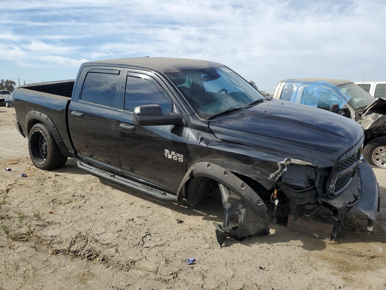 2015 RAM 1500 VIN 1C6RR6KT3FS668760 Copart auction photo, front end / undercarriage damage thumbnail 4