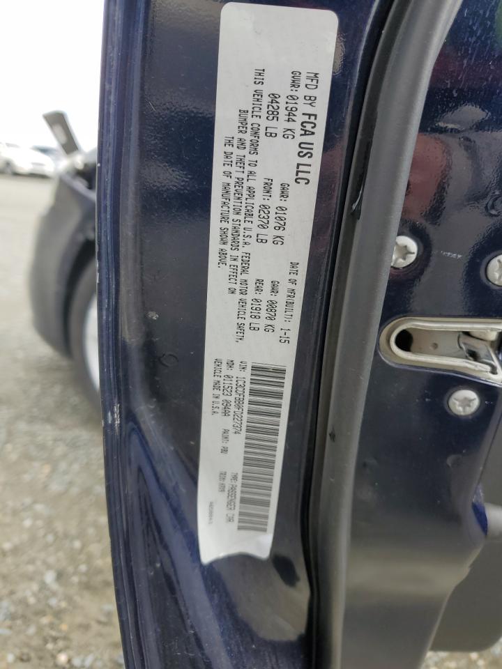 2015 Dodge Dart VIN 1C3CDFBB0FD227374 Copart auction photo, front end / side damage thumbnail 12