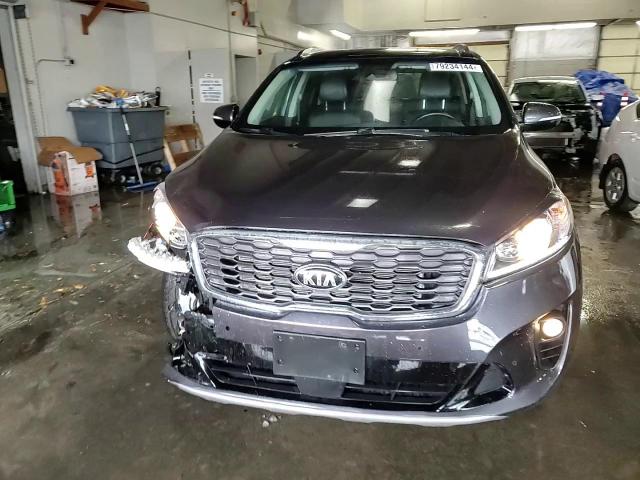 2019 KIA Sorento VIN 5XYPHDA52KG500392 Copart auction photo, front end damage thumbnail 14