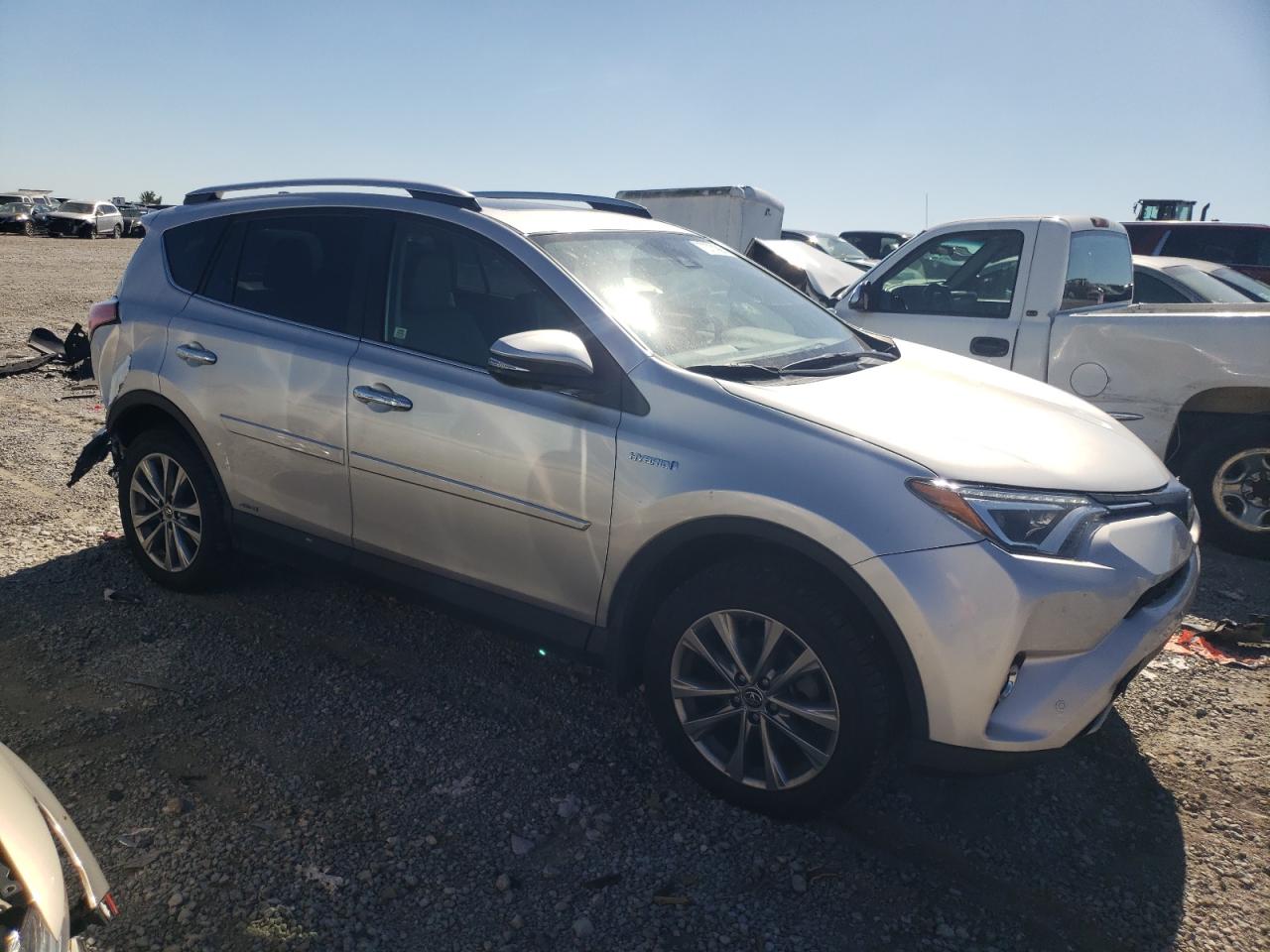 2016 Toyota RAV 4 VIN JTMDJREV4GD053231 Copart auction photo, rear end damage thumbnail 4