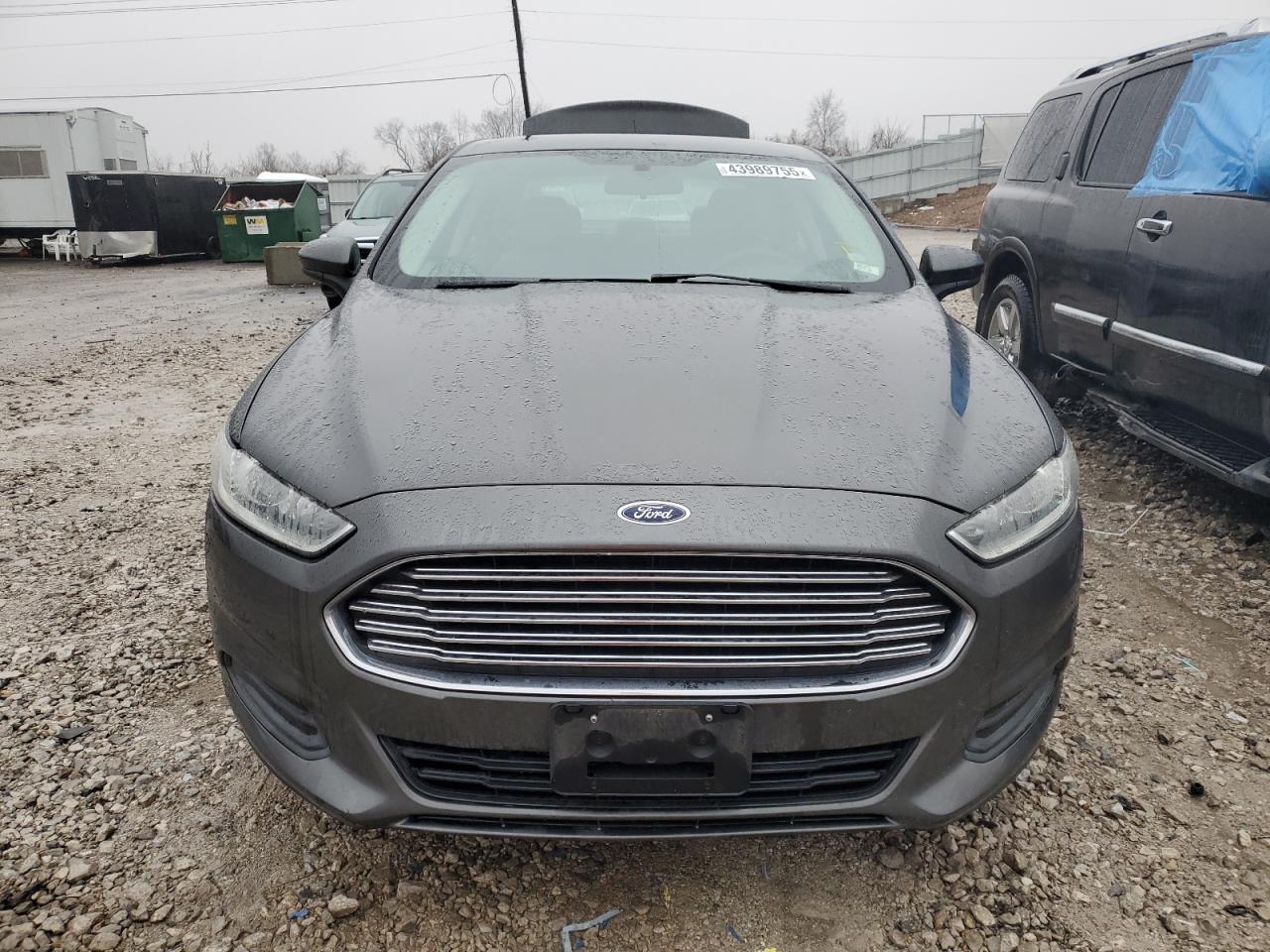 2016 Ford Fusion VIN 3FA6P0G75GR143762 Copart auction photo, rear end damage thumbnail 5