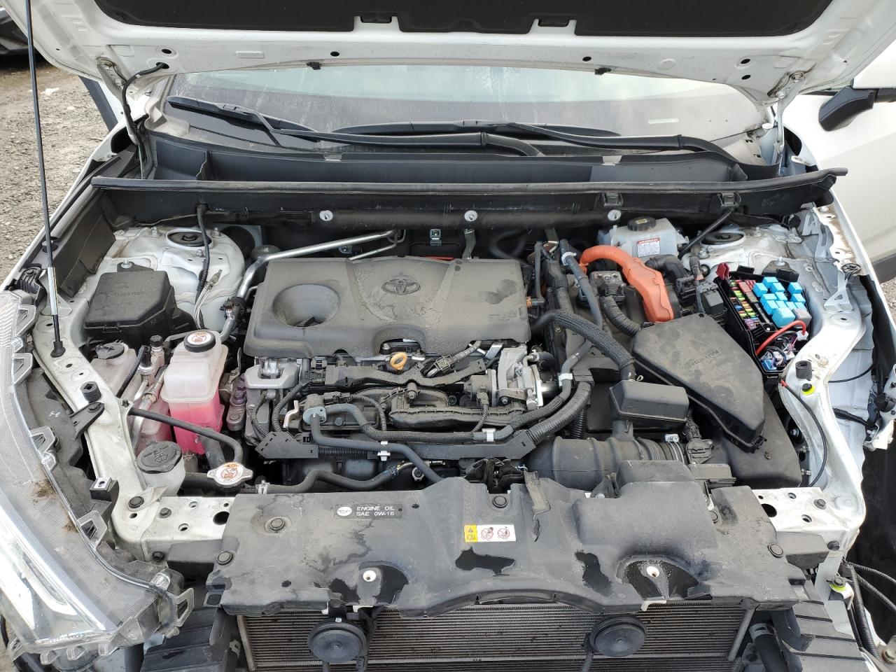 2021 Toyota RAV 4 VIN 4T3D6RFV2MU054912 Copart auction photo, front end damage thumbnail 12