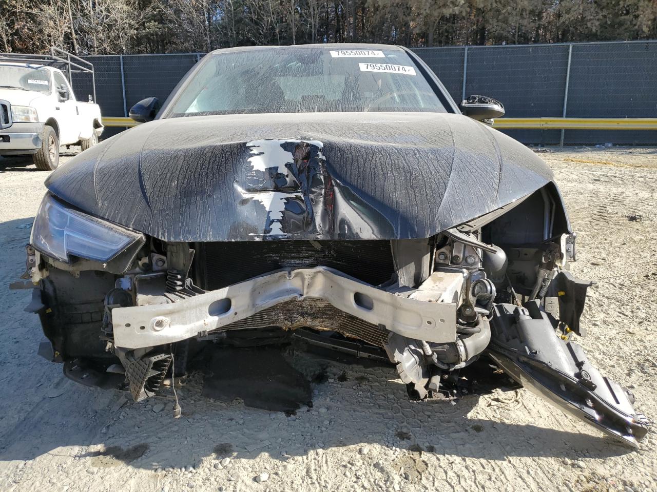 2018 Audi A4 VIN WAUKMAF40JA096122 Copart auction photo, front end / top/roof damage thumbnail 5