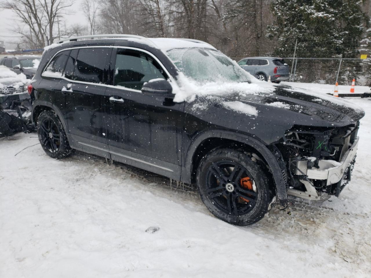 2020 Mercedes-Benz GLB VIN WDC4M4HB3LW005062 Copart auction photo, rear end damage thumbnail 4
