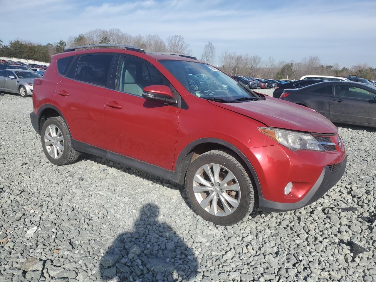 2013 Toyota RAV 4 VIN 2T3DFREV0DW056062 Copart auction photo, front end / side damage thumbnail 4