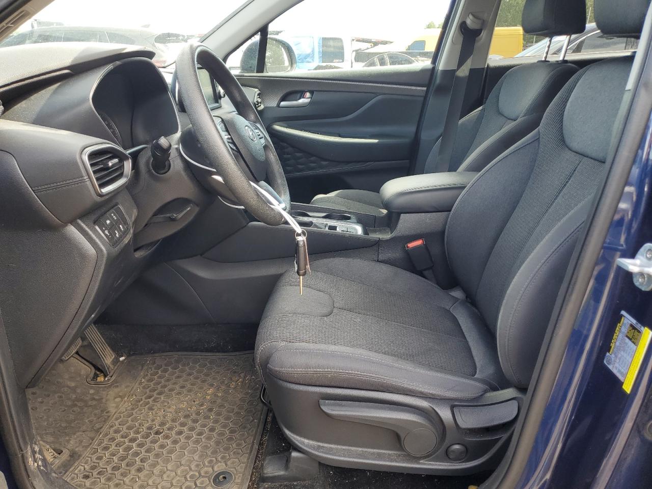 2019 Hyundai Santa Fe VIN 5NMS2CAD0KH117084 Copart auction photo, all over damage thumbnail 7