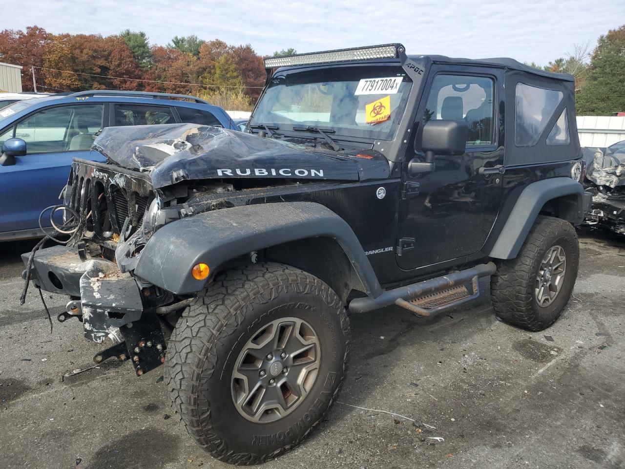 2014 Jeep Wrangler VIN 1C4BJWCG1EL134460