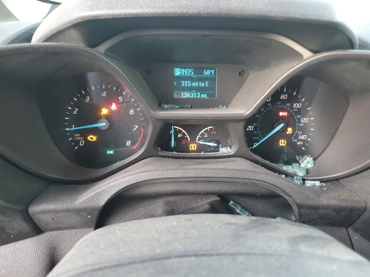 2018 Ford Transit VIN NM0LS7E79J1376372 Copart auction photo, front end / side damage thumbnail 9