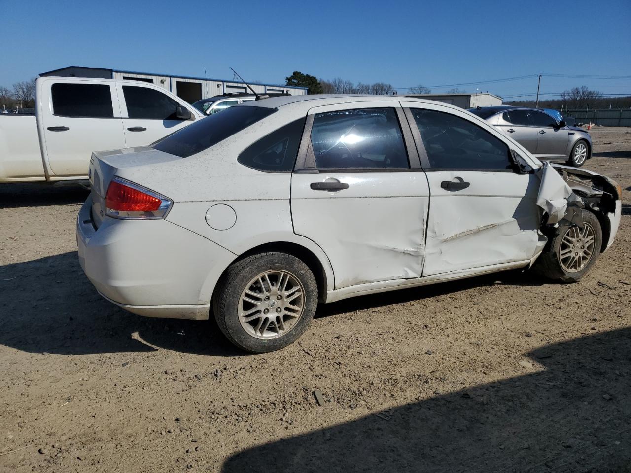 2010 Ford Focus VIN 1FAHP3FN5AW183418 Copart auction photo, front end / side damage thumbnail 3
