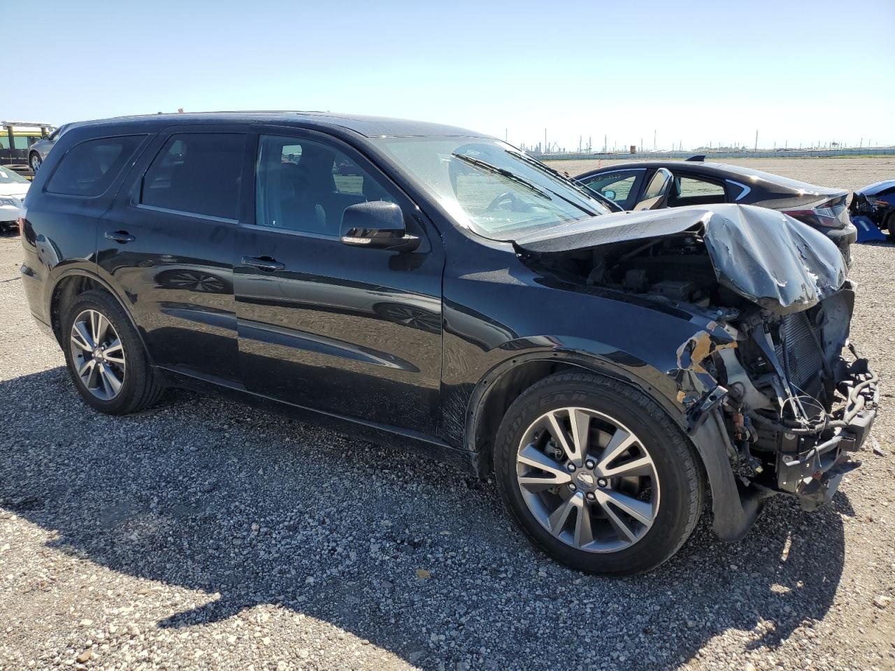 2013 Dodge Durango VIN 1C4SDJCT8DC680131 Copart auction photo, front end damage thumbnail 4
