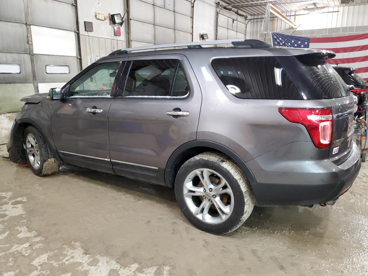 2011 Ford Explorer VIN 1FMHK8F89BGA14624 Copart auction photo, front end damage thumbnail 2