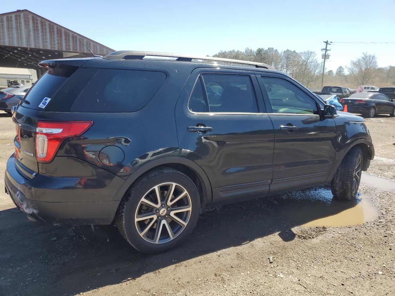 2015 Ford Explorer VIN 1FM5K7D85FGB36984 Copart auction photo, front end damage thumbnail 3