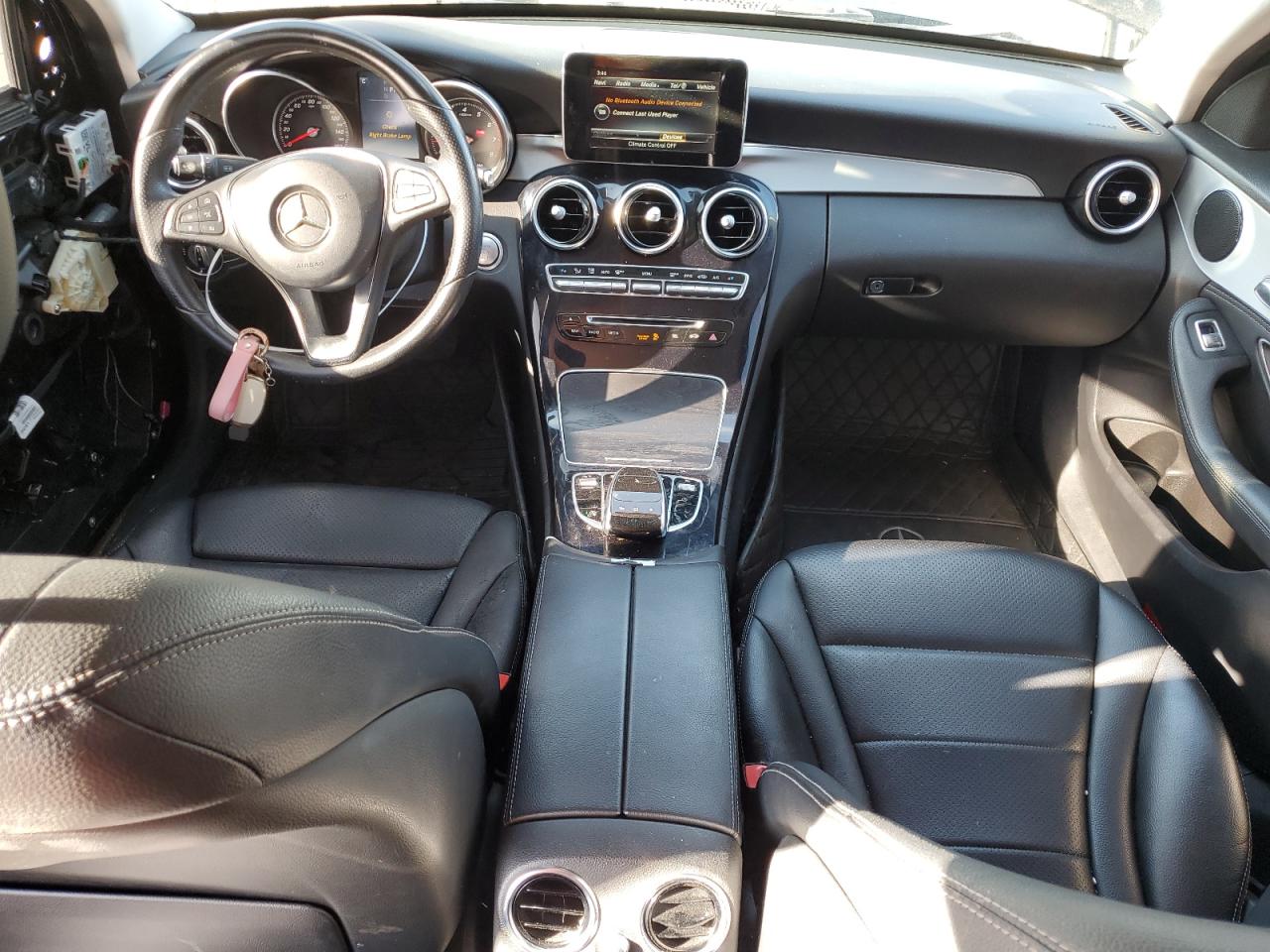 2016 Mercedes-Benz C-klasse VIN 55SWF4JB3GU128002 Copart auction photo, all over damage thumbnail 8