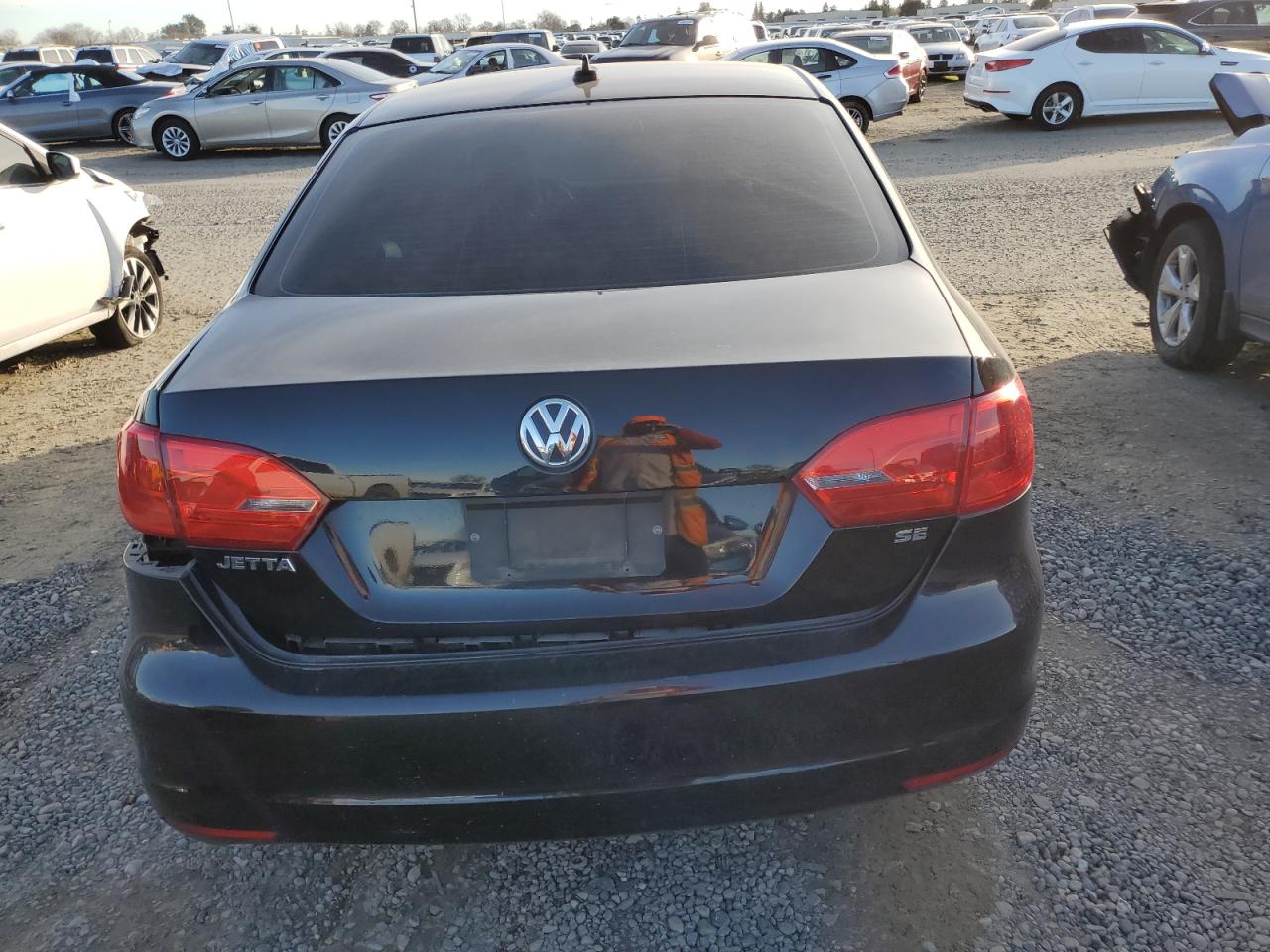 2014 Volkswagen Jetta VIN 3VWD17AJ7EM400749 Copart auction photo, rear end / undercarriage damage thumbnail 6
