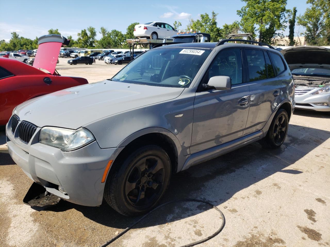 2007 BMW X3 VIN WBXPC93467WJ01160