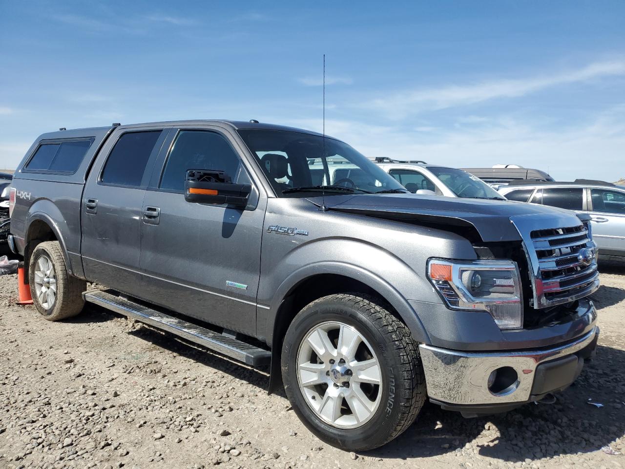 2013 Ford F-150 VIN 1FTFW1ETXDKE82424 Copart auction photo, side / front end damage thumbnail 4