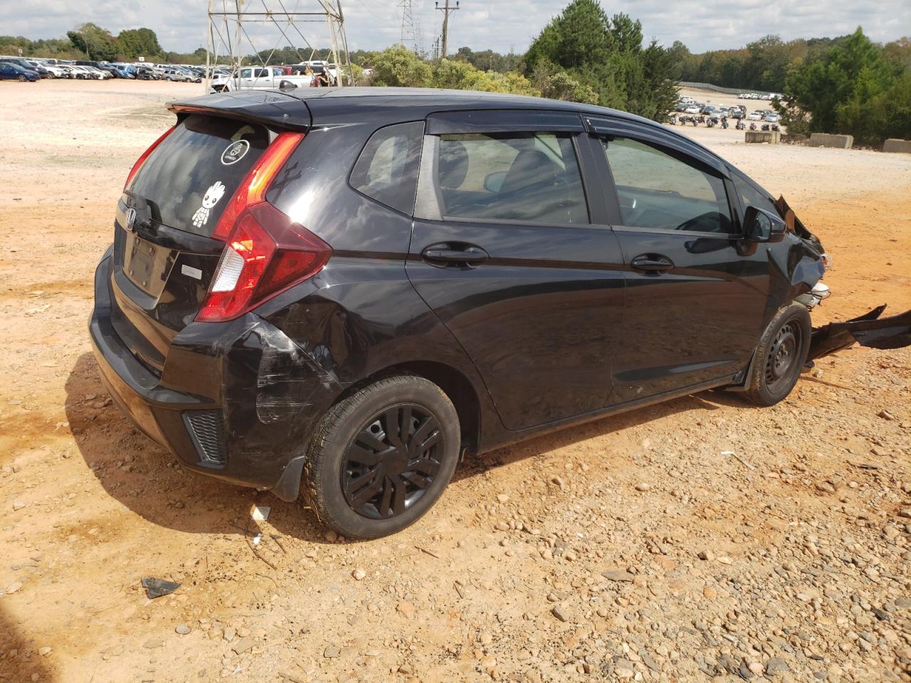 2017 Honda Fit VIN JHMGK5H51HS007074 Copart auction photo, front end damage thumbnail 3