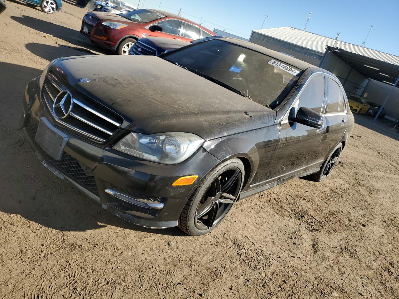 2014 Mercedes-Benz C-klasse VIN WDDGF8AB7ER309341