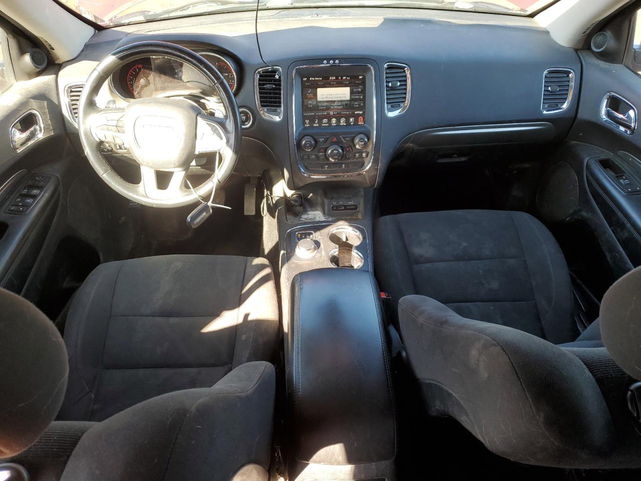 2014 Dodge Durango VIN 1C4RDJAG6EC980059 Copart auction photo, rear end / minor dent/scratches damage thumbnail 8