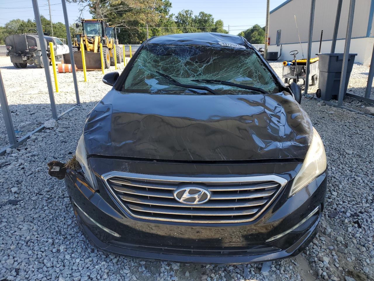 2015 Hyundai Sonata VIN 5NPE34AF7FH223350 Copart auction photo, rollover damage thumbnail 5