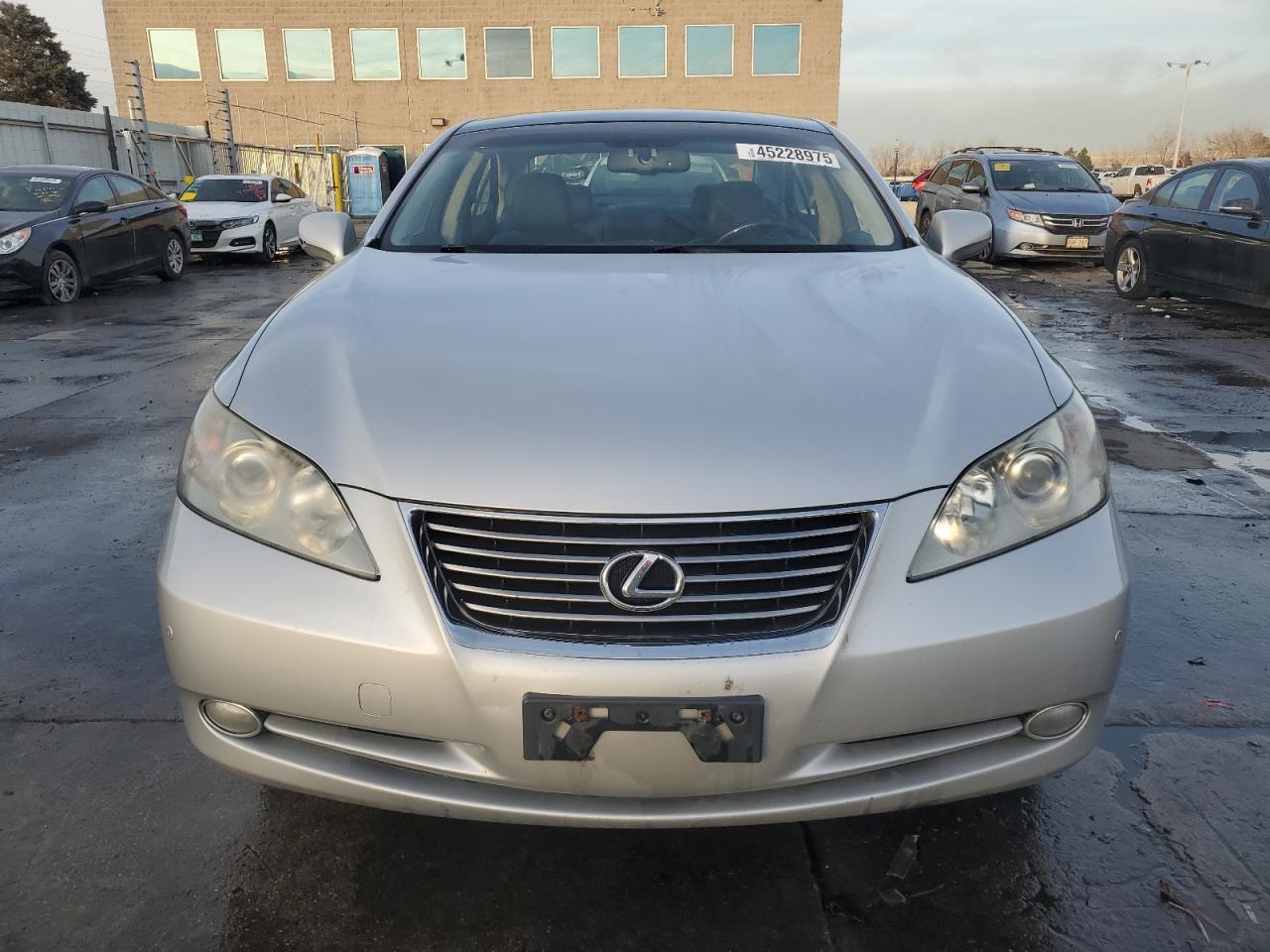 2008 Lexus ES VIN JTHBJ46G682186952 Copart auction photo, rear end / side damage thumbnail 5