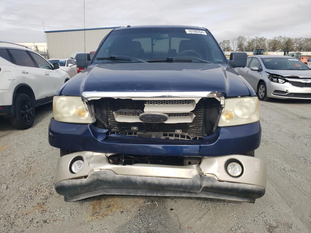 2008 Ford F-150 VIN 1FTPW12V68FA35100 Copart auction photo, front end / mechanical damage thumbnail 5