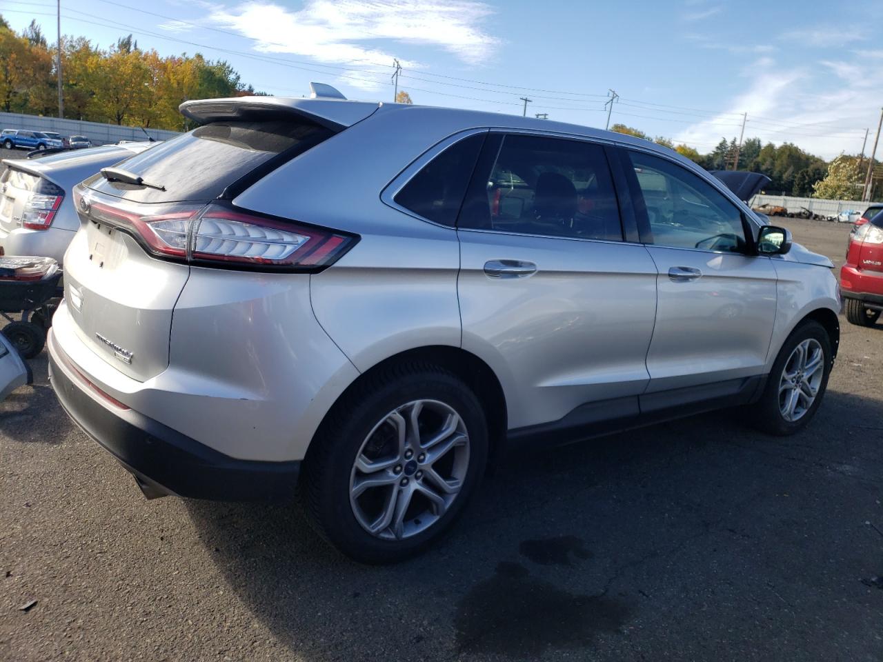 2017 Ford Edge VIN 2FMPK4K91HBB53021 Copart auction photo, front end damage thumbnail 3