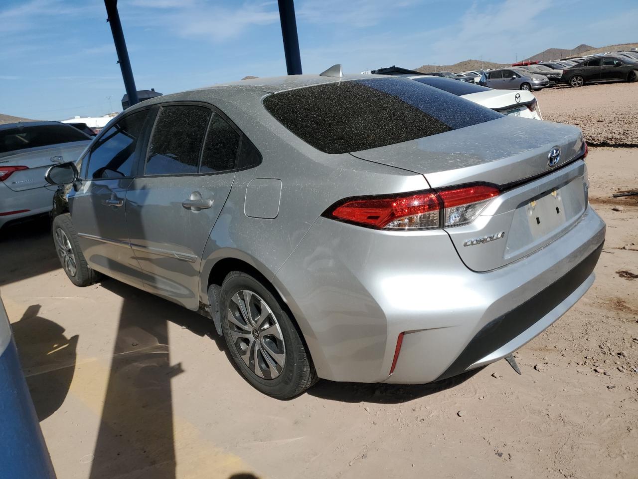2021 Toyota Corolla VIN JTDEAMDE2MJ004888 Copart auction photo, front end damage thumbnail 2
