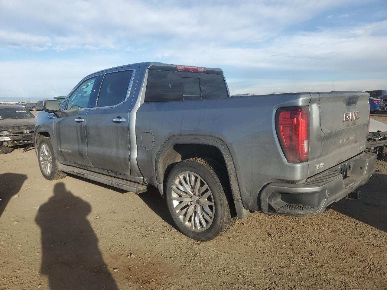 2019 GMC Sierra VIN 1GTU9FELXKZ259946 Copart auction photo, side / rear end damage thumbnail 2