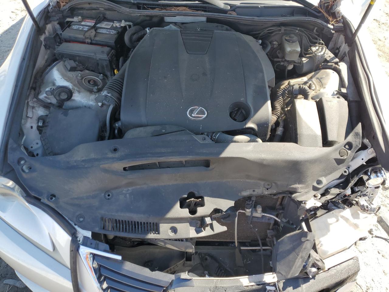 2014 Lexus IS VIN JTHCF1D25E5010674 Copart auction photo, front end / mechanical damage thumbnail 11