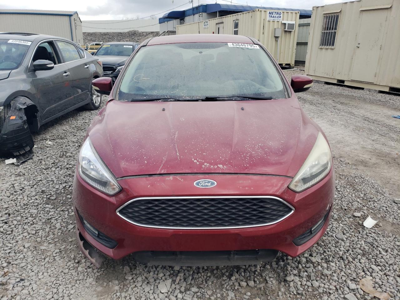 2015 Ford Focus VIN 1FADP3K28FL252508 Copart auction photo, side damage thumbnail 5