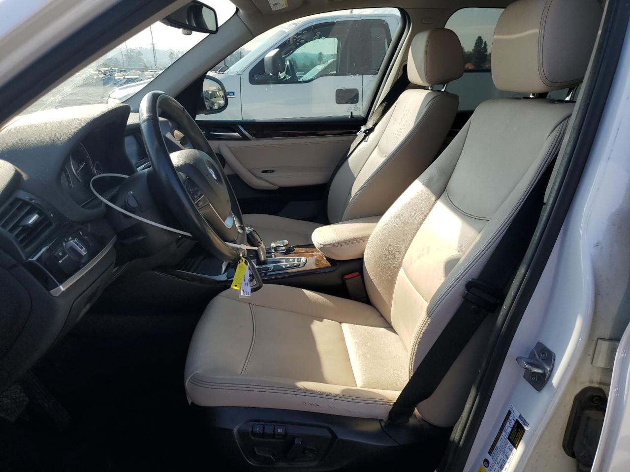 2015 BMW X3 VIN 5UXWX7C5XF0K35731 Copart auction photo, rear end damage thumbnail 7