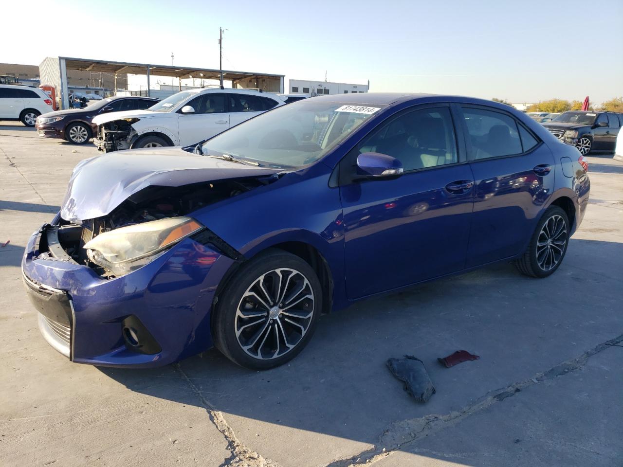 2014 Toyota Corolla VIN 5YFBURHE1EP170348