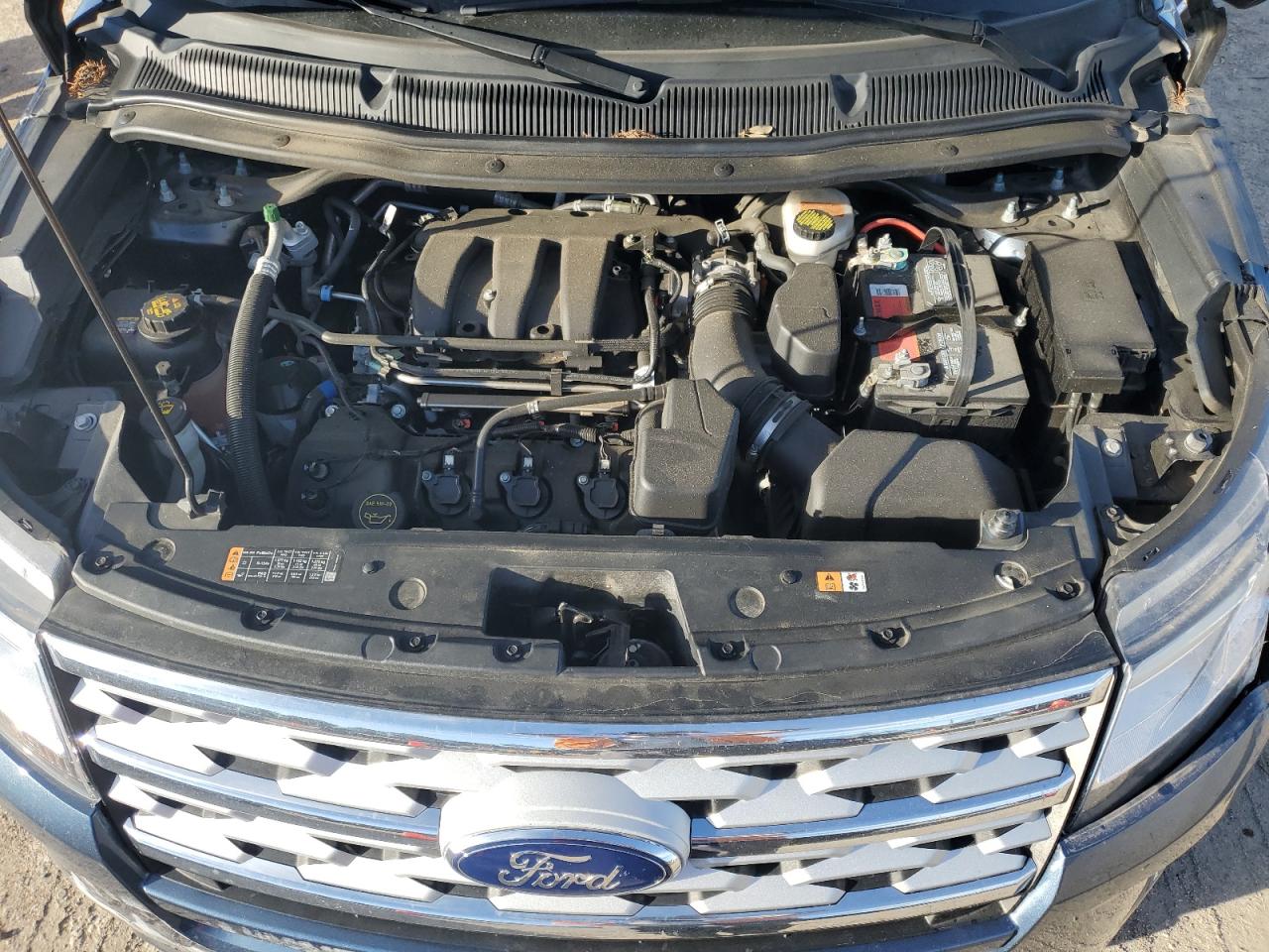 2019 Ford Explorer VIN 1FM5K7D82KGA58075 Copart auction photo, front end / minor dent/scratches damage thumbnail 12