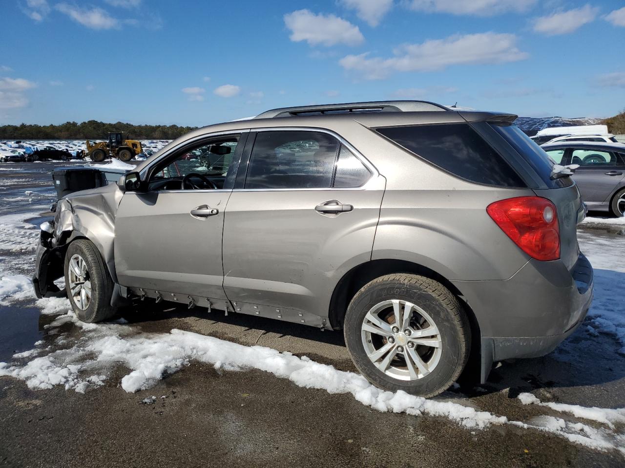 2011 Chevrolet Equinox VIN 2CNALDEC9B6316704 Copart auction photo, front end / side damage thumbnail 2