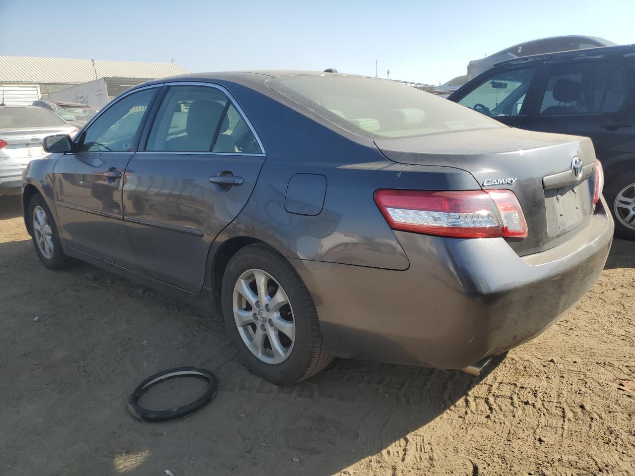 2011 Toyota Camry VIN JTNBK3EK4B3051741 Copart auction photo, side damage thumbnail 2