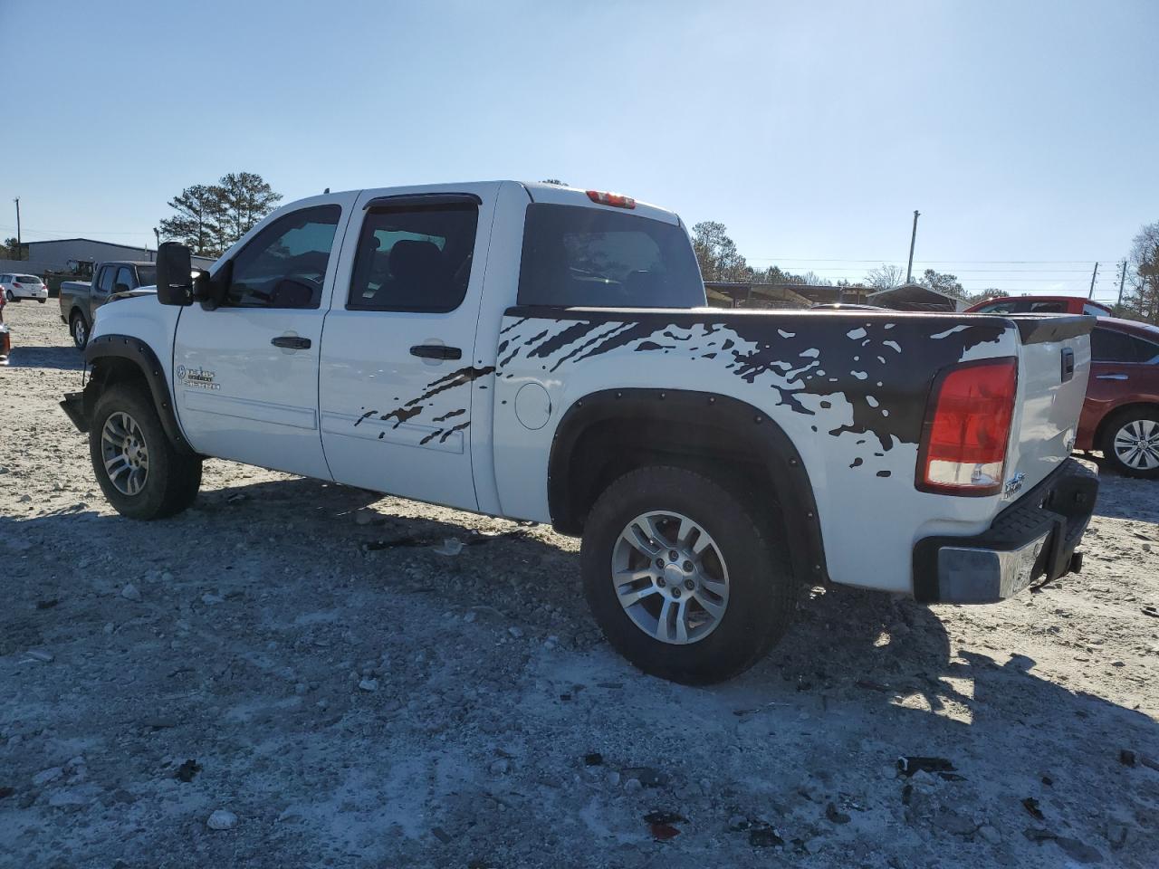 2008 GMC Sierra VIN 3GTEK13J88G282180 Copart auction photo, front end damage thumbnail 2