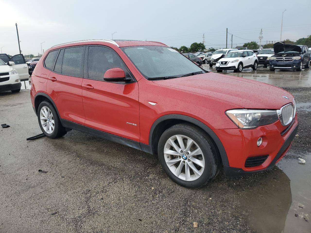 2015 BMW X3 VIN 5UXWX9C59F0D52912 Copart auction photo, rear end damage thumbnail 4