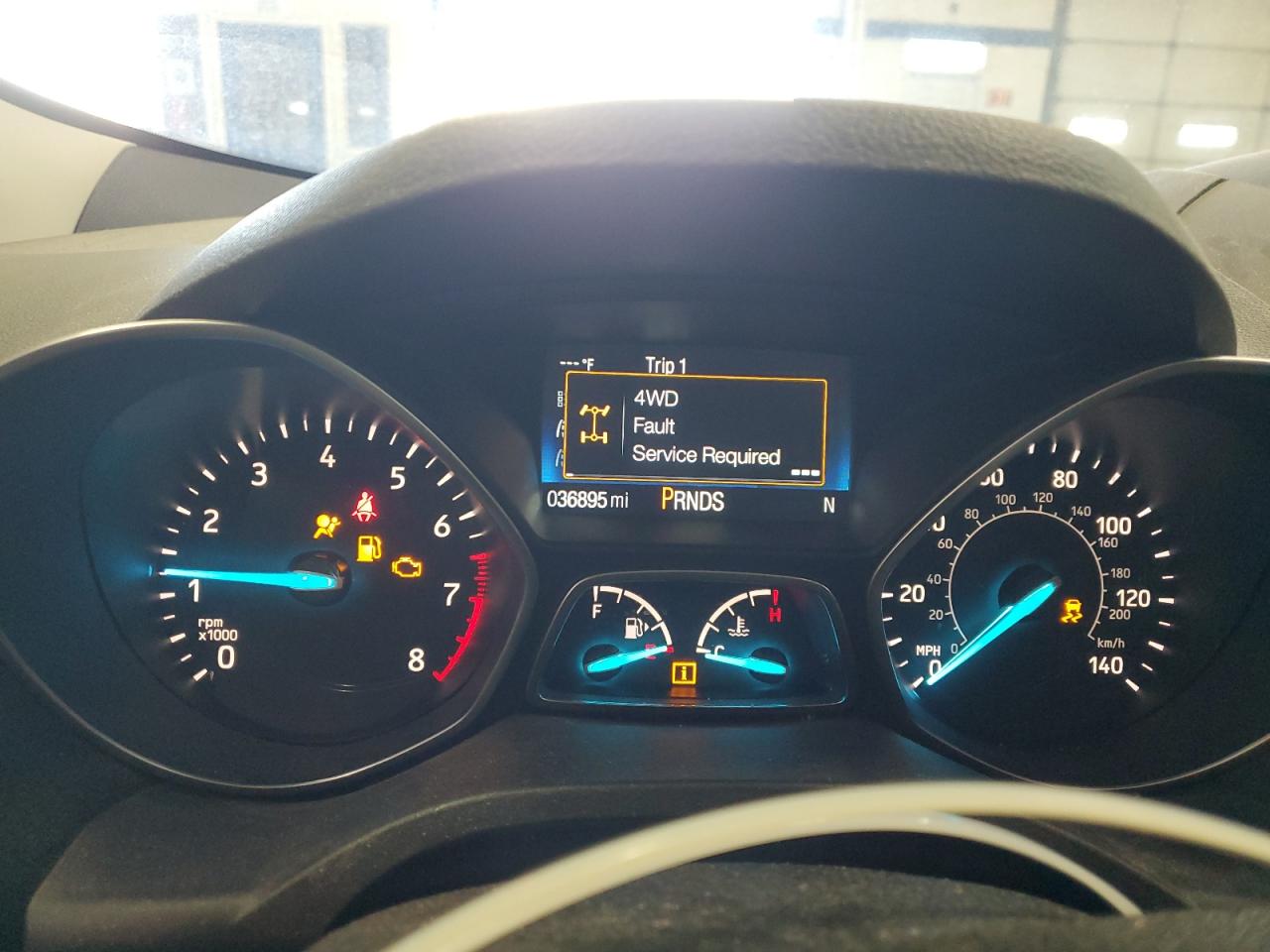 2018 Ford Escape VIN 1FMCU9GD8JUB26546 Copart auction photo, front end damage thumbnail 9