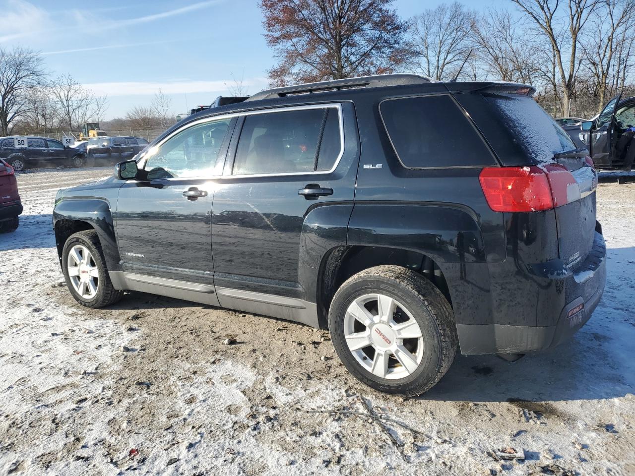 2013 GMC Terrain VIN 2GKALSEK2D6307544 Copart auction photo, front end / minor dent/scratches damage thumbnail 2