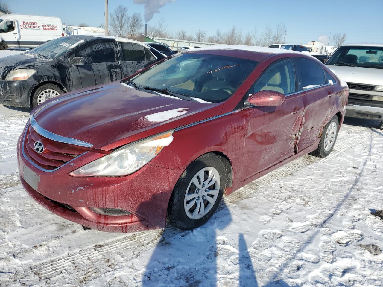 2011 Hyundai Sonata VIN 5NPEB4ACXBH020617