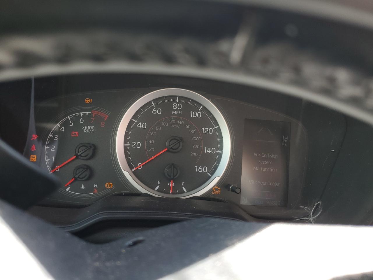 2020 Toyota Corolla VIN JTDS4RCE6LJ024150 Copart auction photo, all over damage thumbnail 9