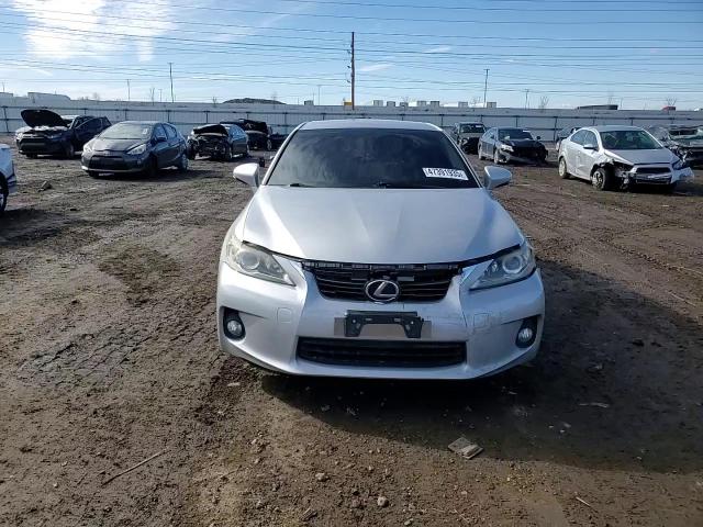 2012 Lexus CT VIN JTHKD5BH7C2064962 Copart auction photo, front end / rear end damage thumbnail 10